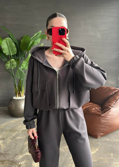 Torba Cepli Modal Takım ANTRASİT