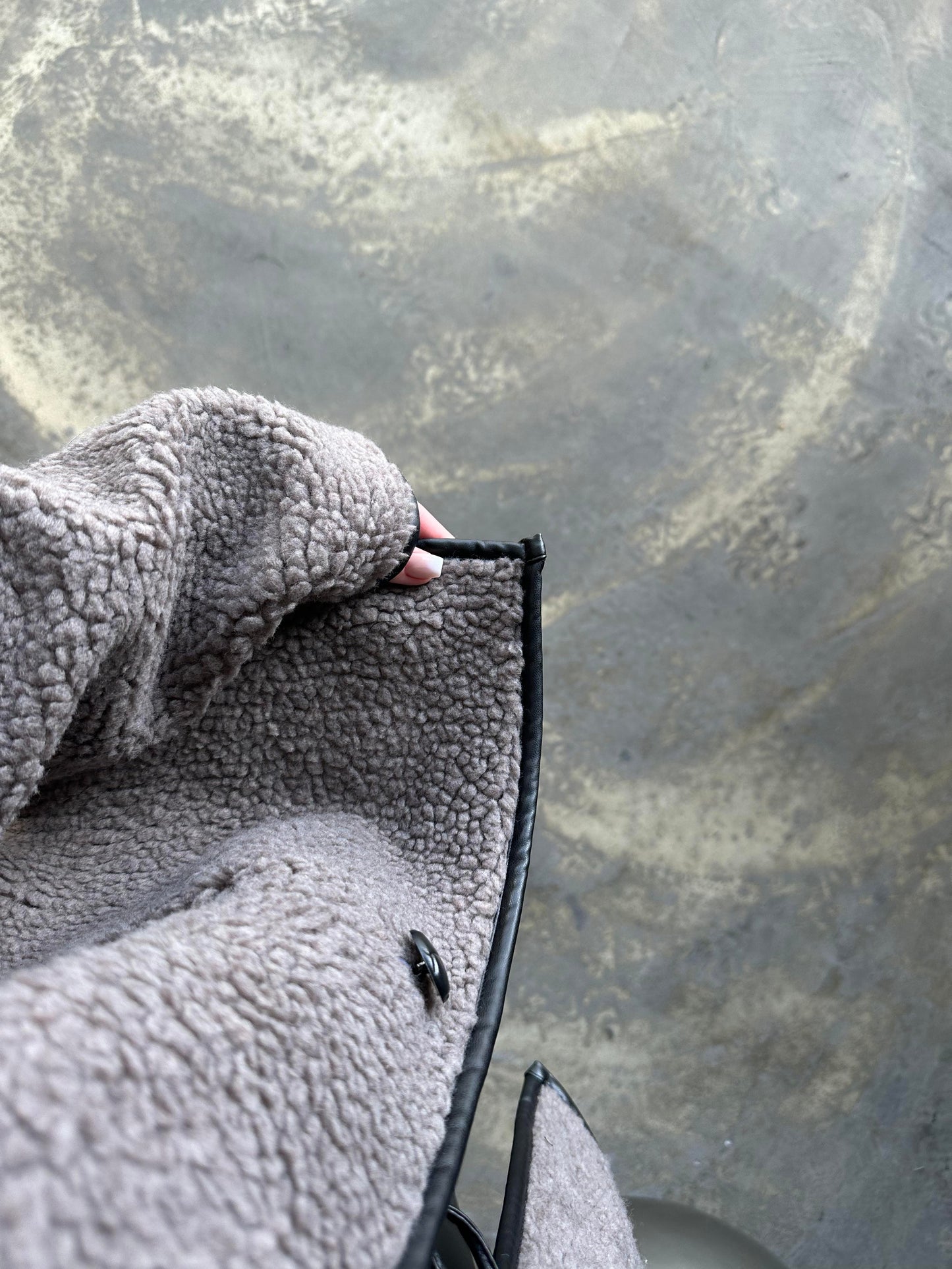 Aplikeli Kürklü Mont VİZON