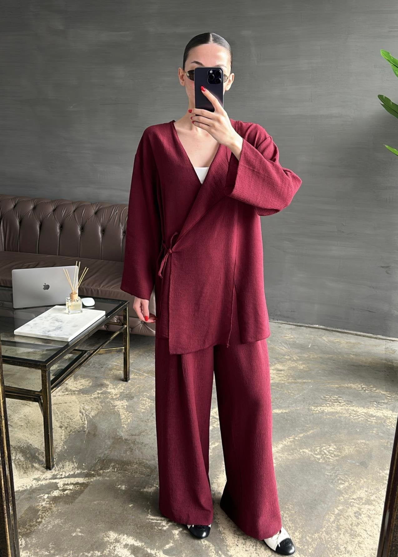 Kimonolu Takım BORDO