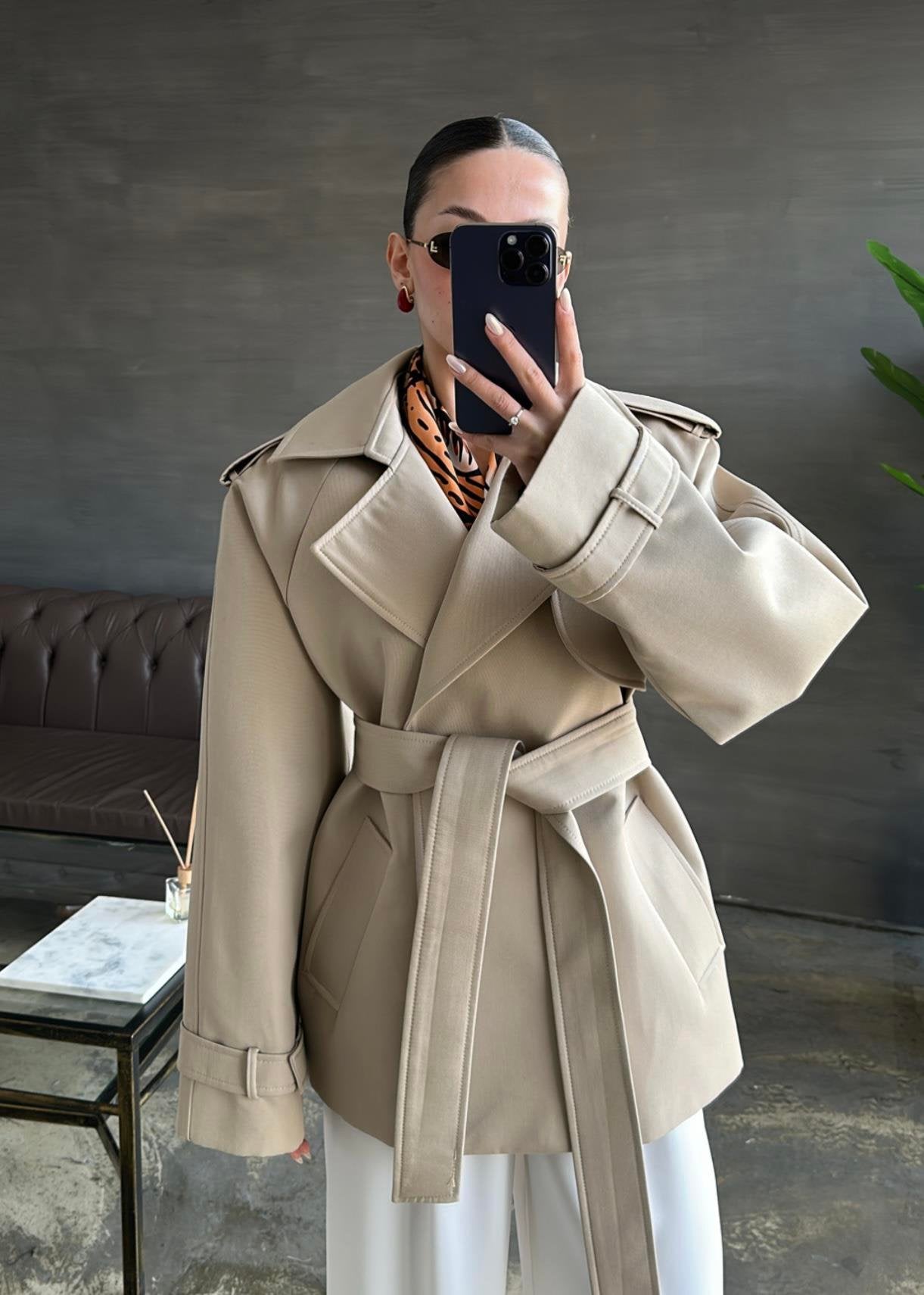 Ravi Premium Trençkot BEJ