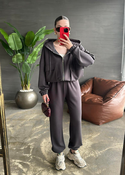 Torba Cepli Modal Takım ANTRASİT