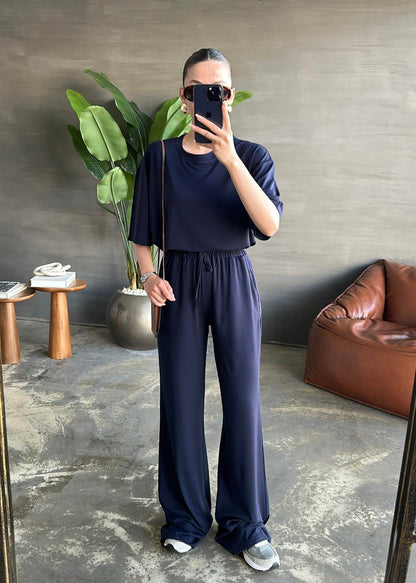 Kısa Kollu Modal Takım TAŞ