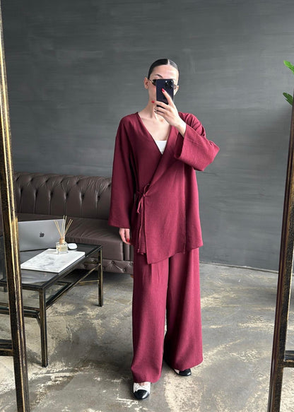Kimonolu Takım BORDO