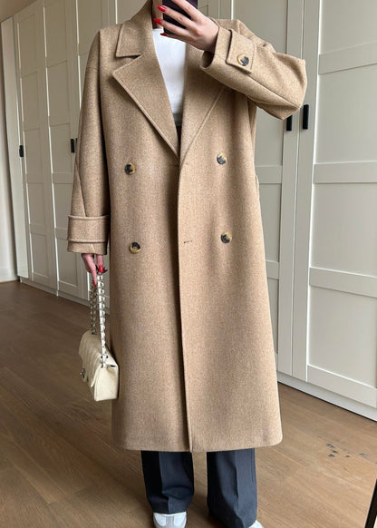 Kelebek Yakalı Kaban CAMEL