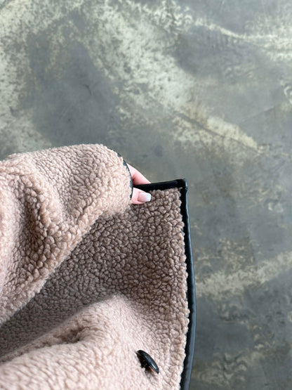 Aplikeli Kürklü Mont VİZON