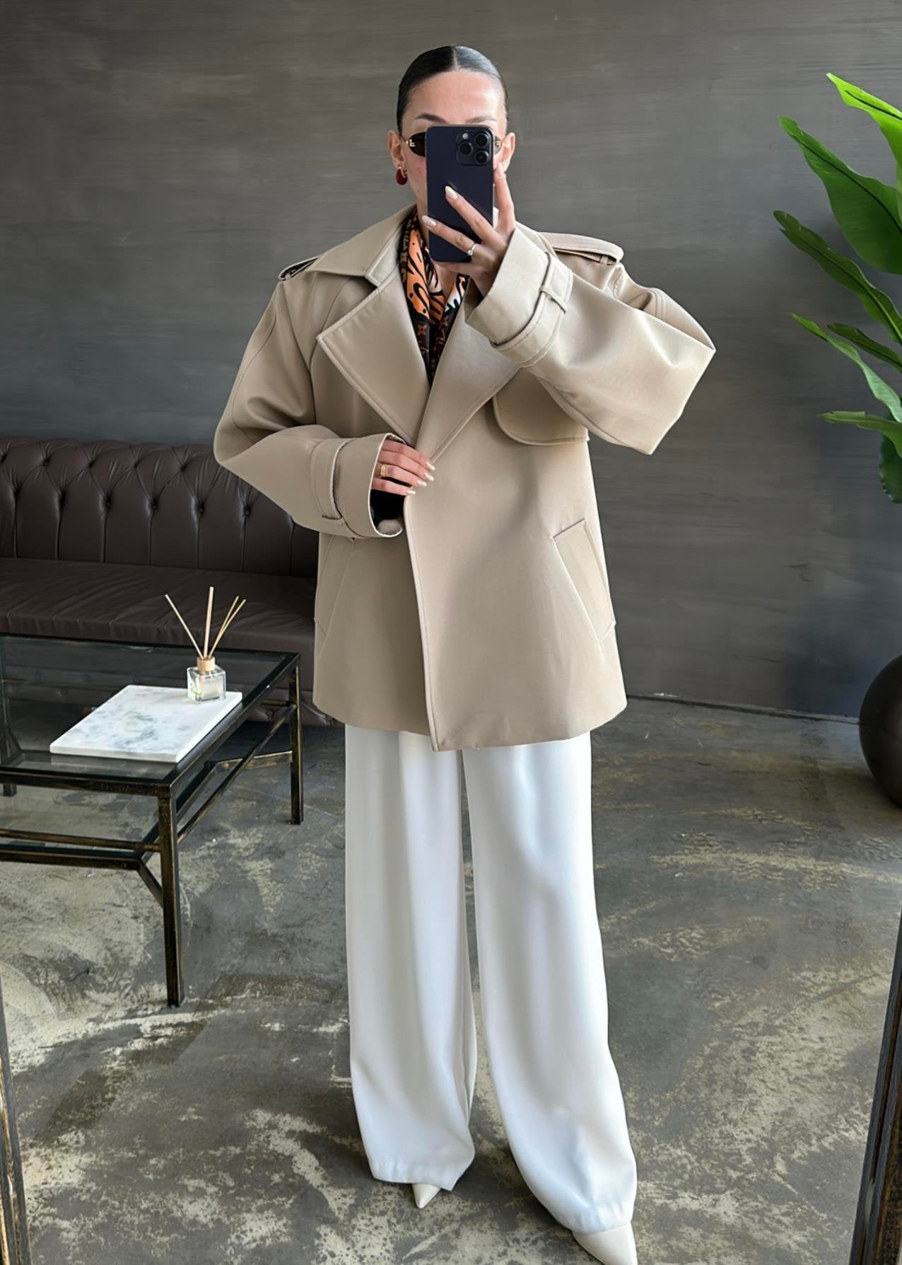 Ravi Premium Trençkot BEJ