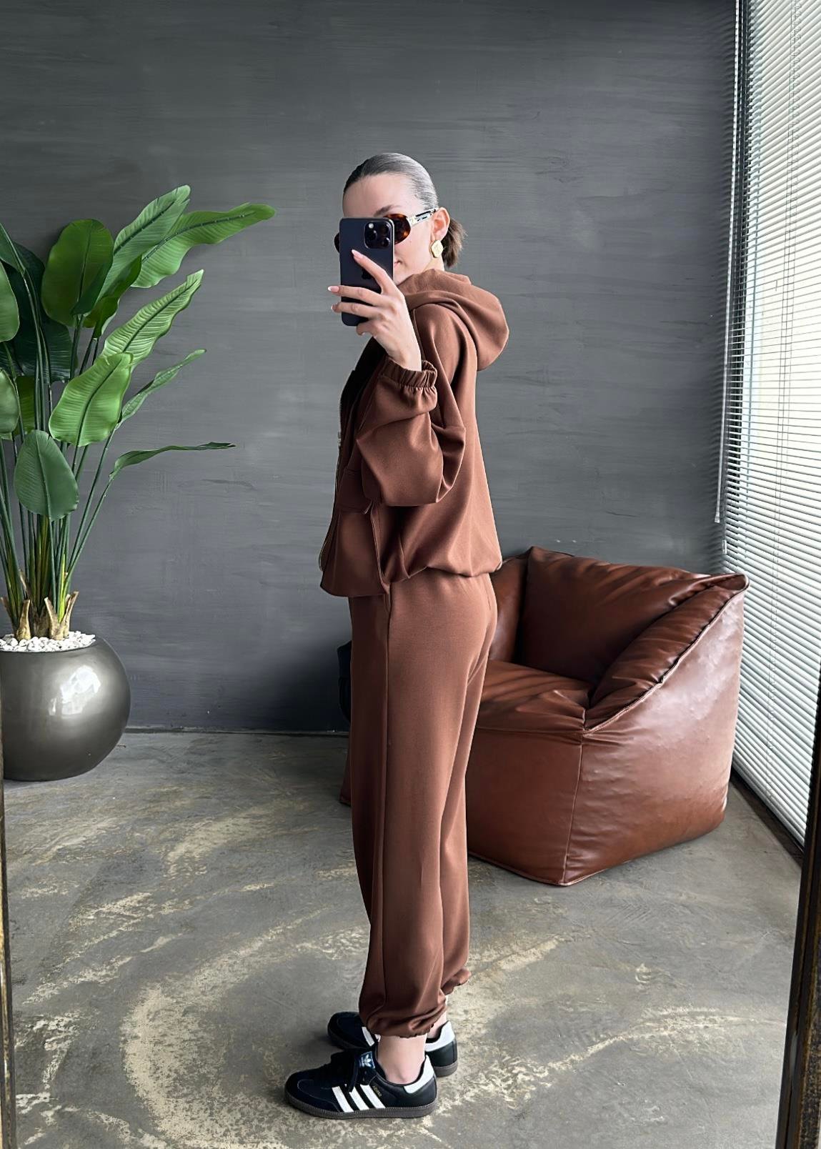 Torba Cepli Modal Takım ACI KAHVE