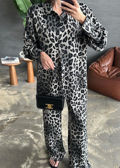 Leopar Premium Takım KAHVE