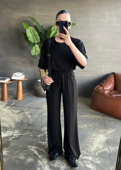 Kısa Kollu Modal Takım TAŞ