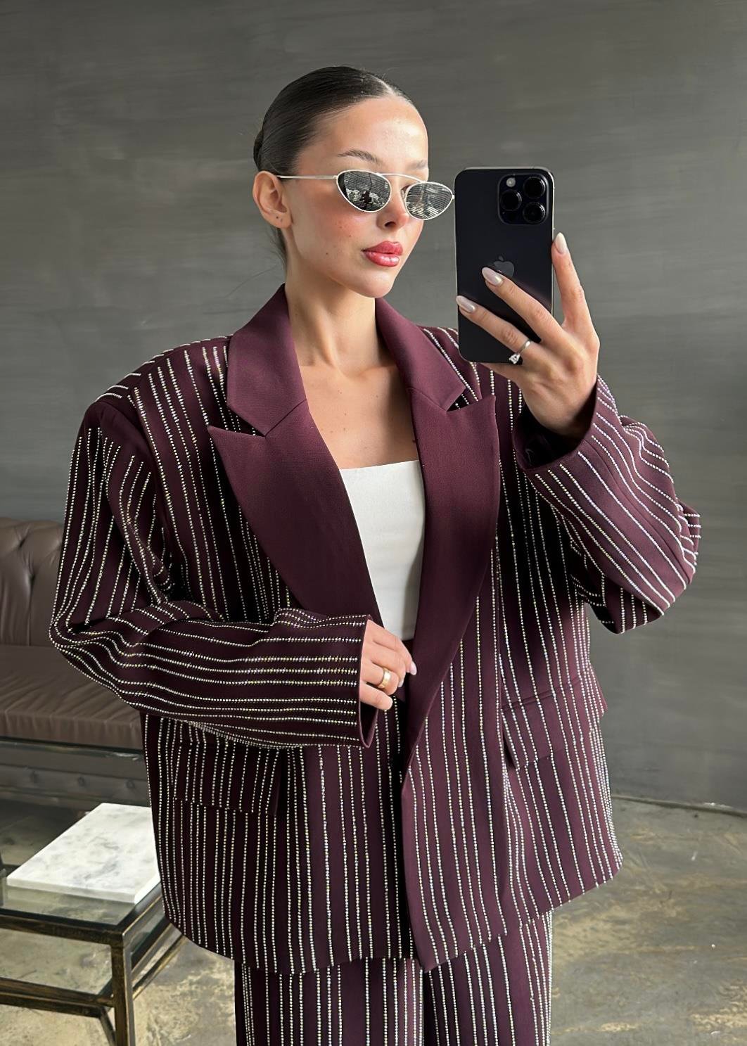 Premium Taşlı Takım MÜRDÜM