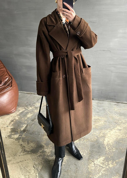 Kelebek Yakalı Kaban SÜTLÜ KAHVE