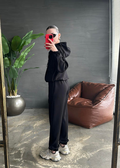 Torba Cepli Modal Takım SİYAH