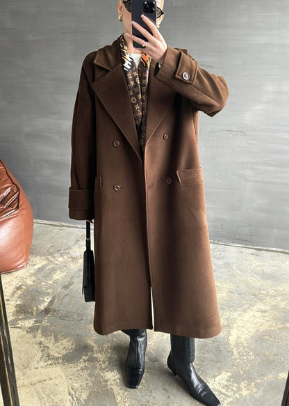 Kelebek Yakalı Kaban SÜTLÜ KAHVE