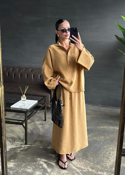 Yarım Patlı Etekli Takım HARDAL