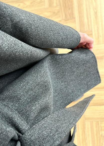 Kaşe Bağlamalı Panço ANTRASİT