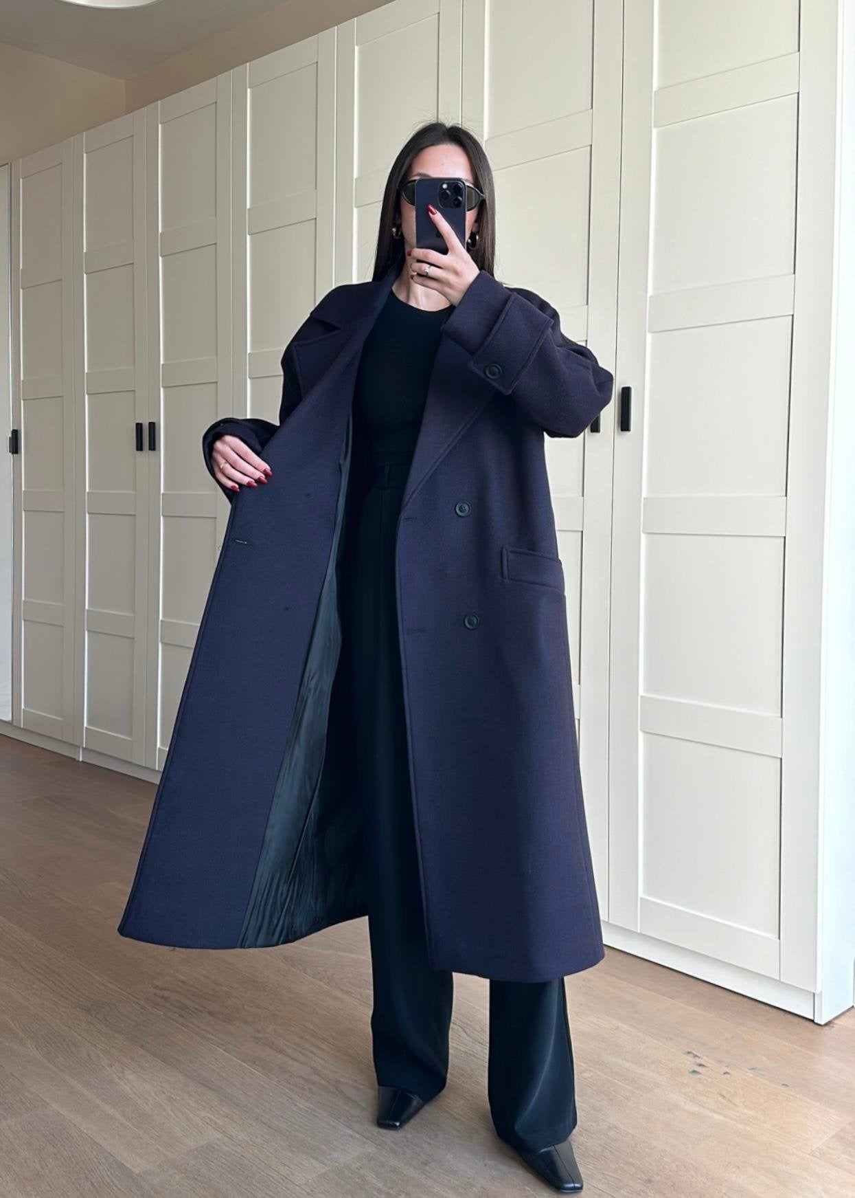 Kelebek Yakalı Kaban MORCİVERT