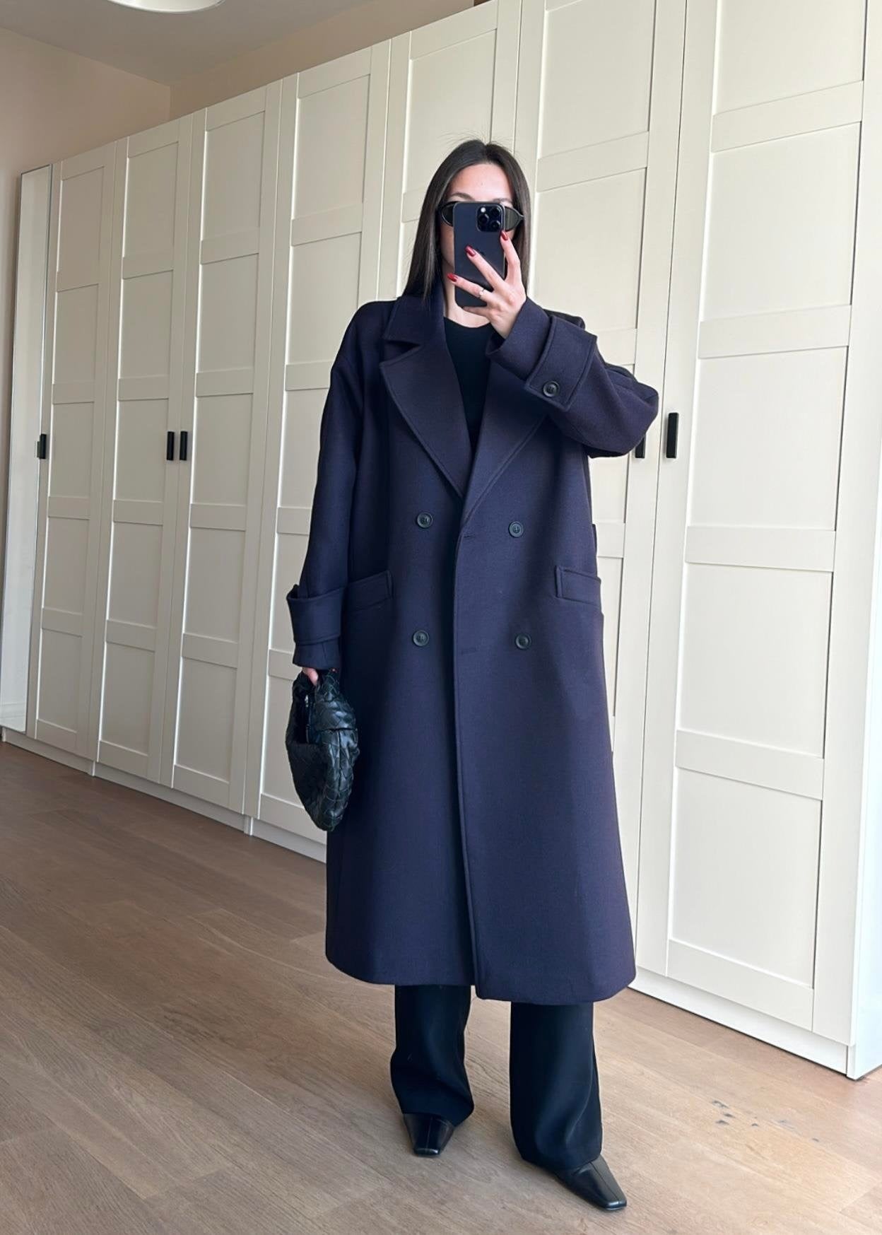 Kelebek Yakalı Kaban MORCİVERT