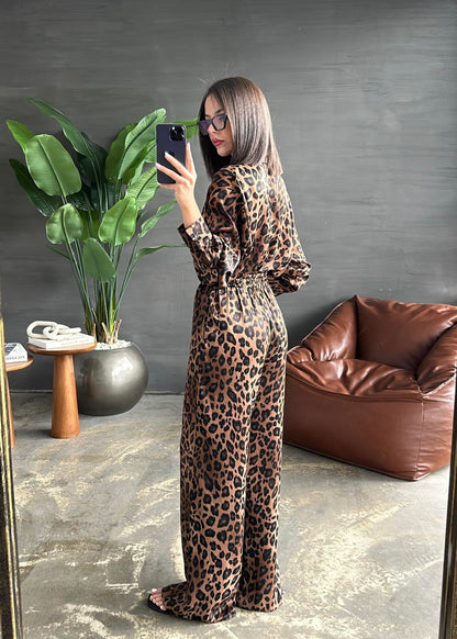 Leopar Premium Takım KAHVE