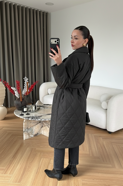 Royal Kürklü Uzun Mont ANTRASİT