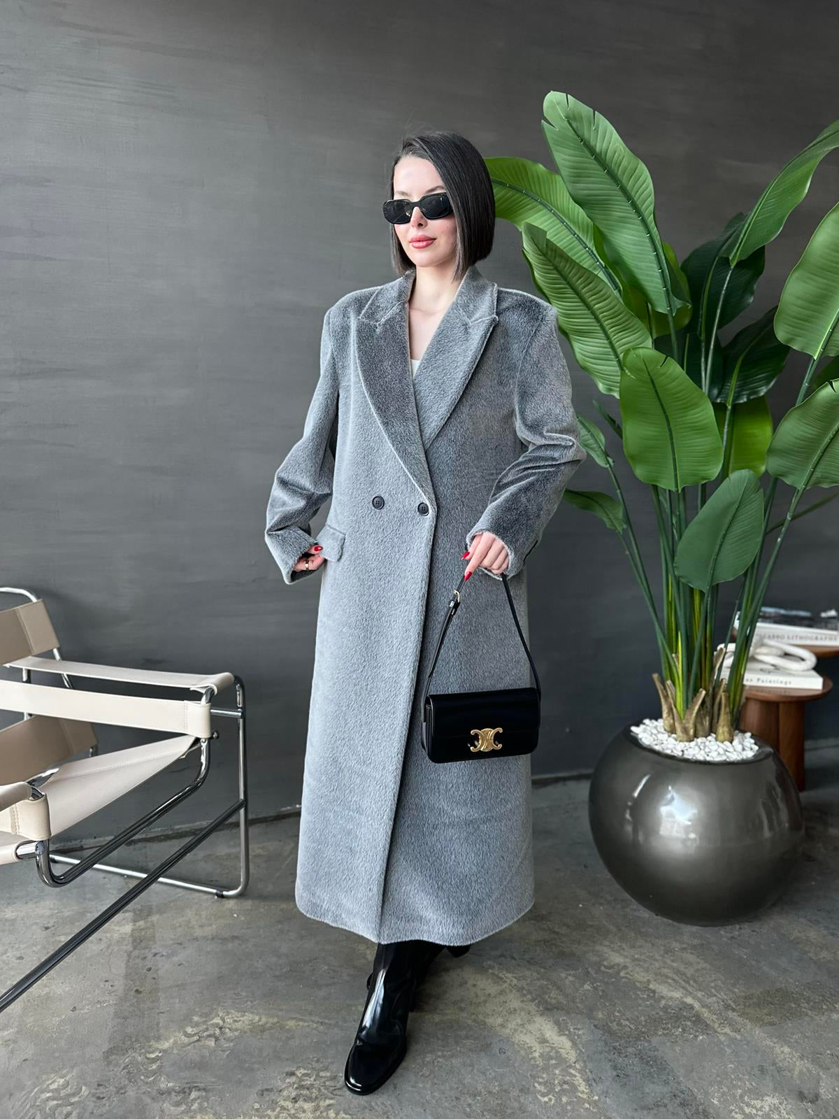 Galia Dokulu Kaban GRİ