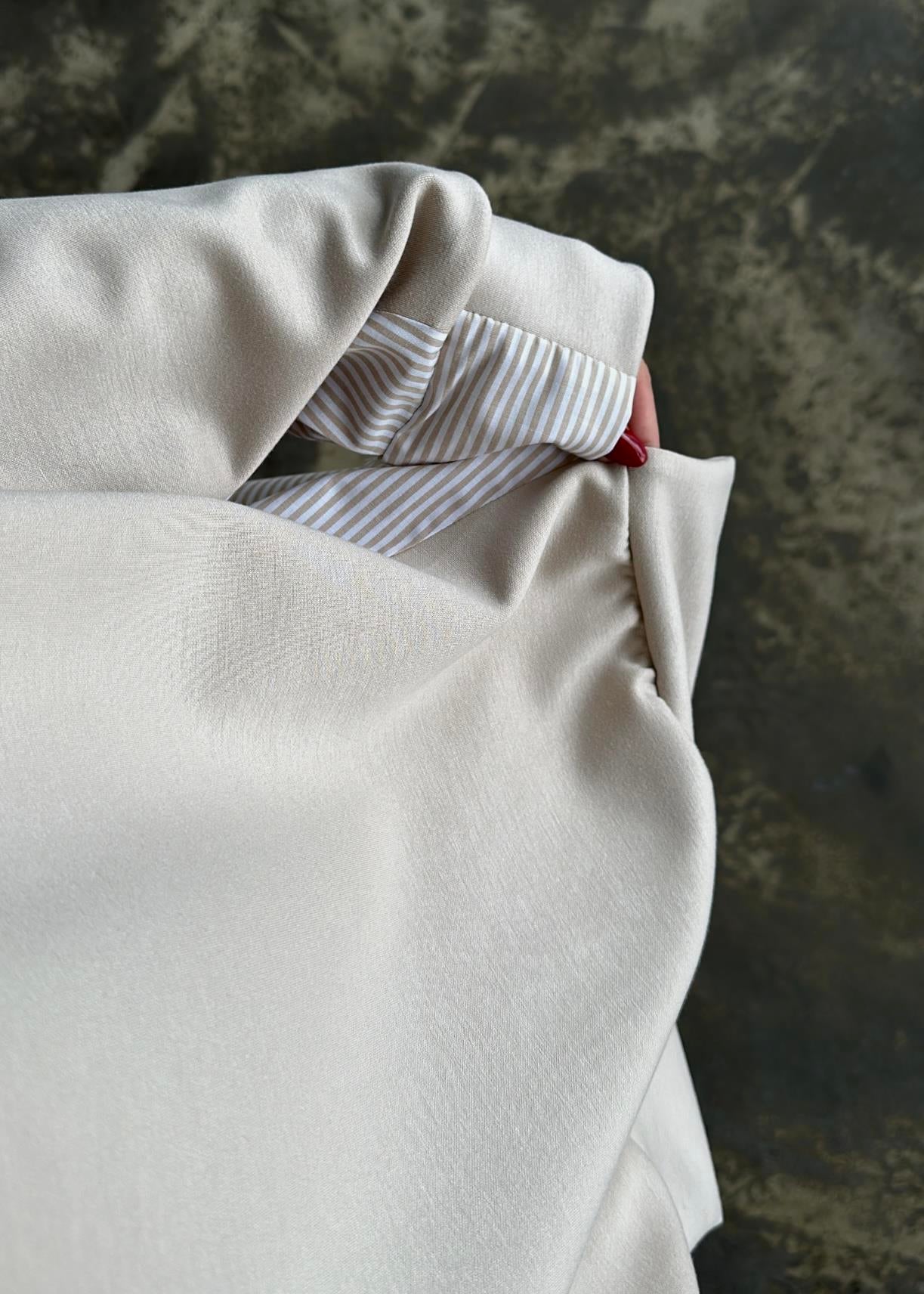 Garnili Modal Sweat Pantolon Takım BEJ