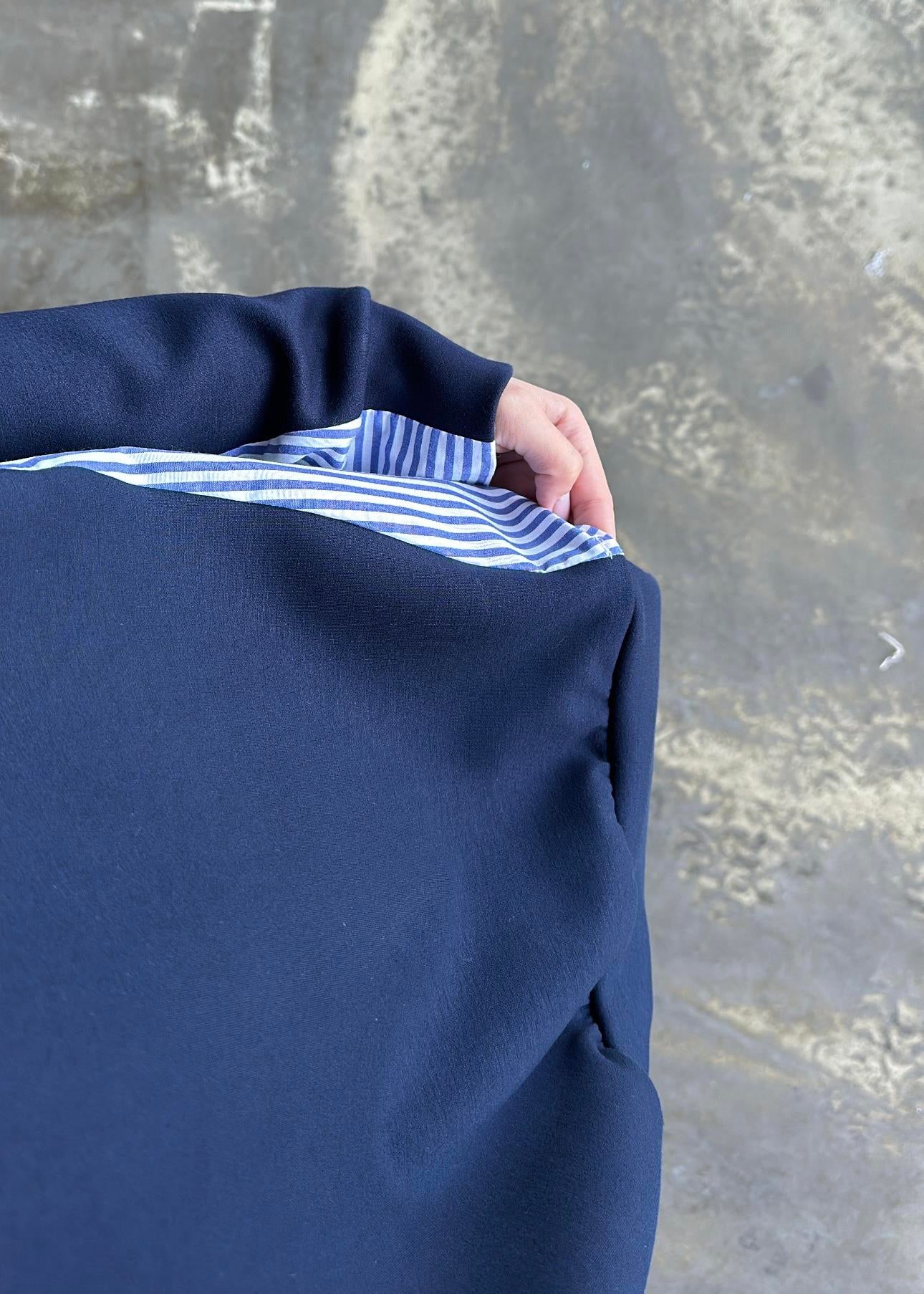 Garnili Modal Sweat Pantolon Takım LACİVERT