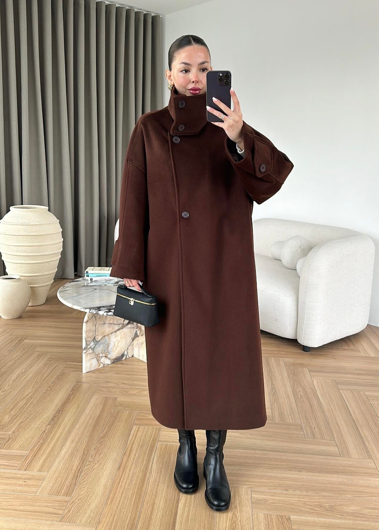 İthal Kaşe Kaban ACI KAHVE