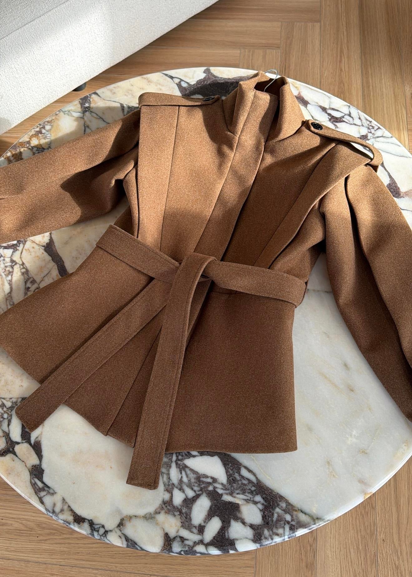 Volanlı Kaşe Kaban TABA